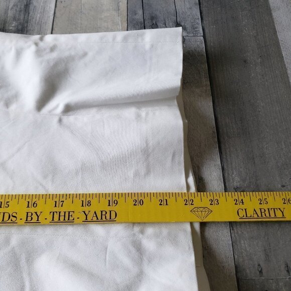 Unworn - Jones of New York Short Sleeve Lined Zip White Jacket - Size 14 - Picture 7 of 7